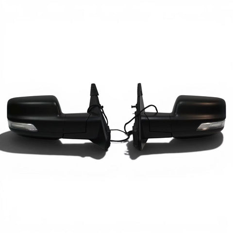 2019-2025 Ram 1500 DT High-Trim Textured Towing Mirror Assemblies | 15/11-Wire Left Right Pair