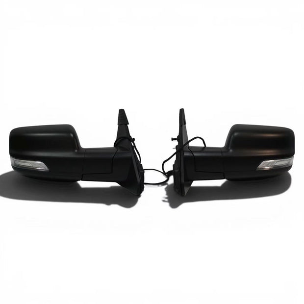 2019-2025 Ram 1500 DT High-Trim Textured Towing Mirror Assemblies | 15/11-Wire Left Right Pair