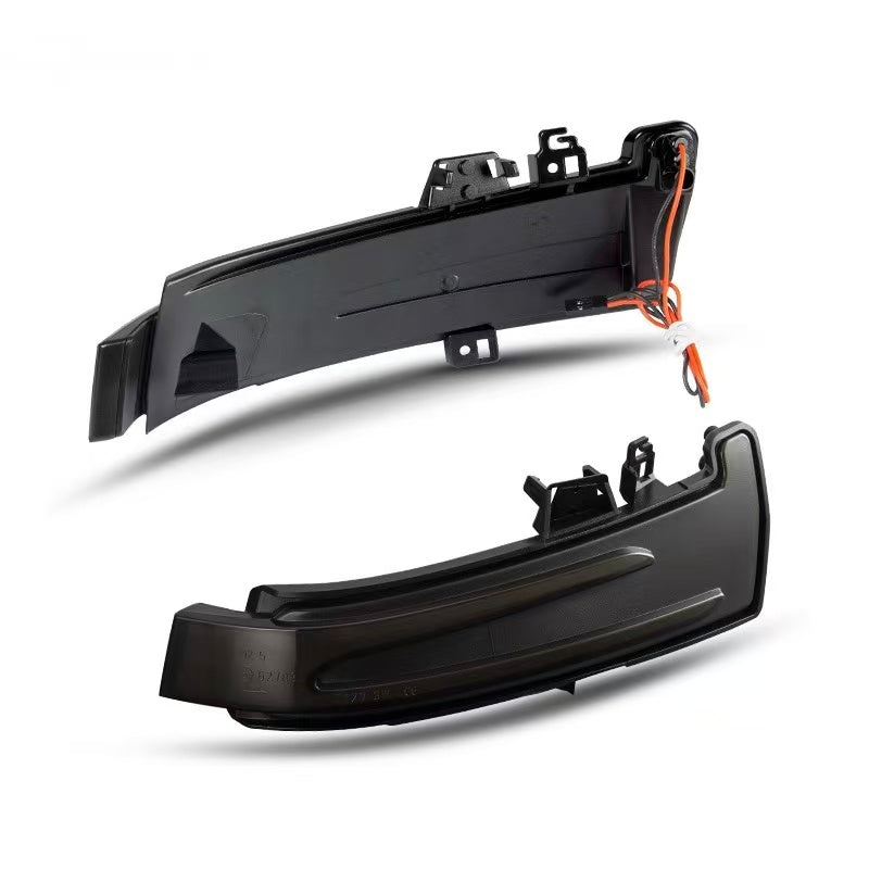 Smoked Black / OEM Clear LED Side Mirror Turn Signal Light for Mercedes-Benz W204 W212 W176 W221 CLA CLS - Upgrade Style - A2129067401