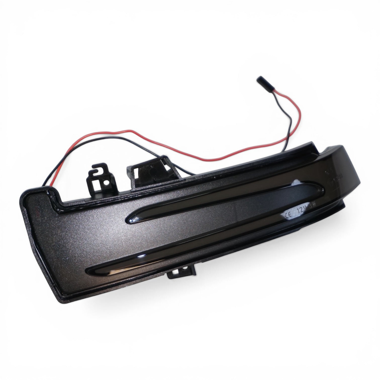 Smoked Black / OEM Clear LED Side Mirror Turn Signal Light for Mercedes-Benz W204 W212 W176 W221 CLA CLS - Upgrade Style - A2129067401
