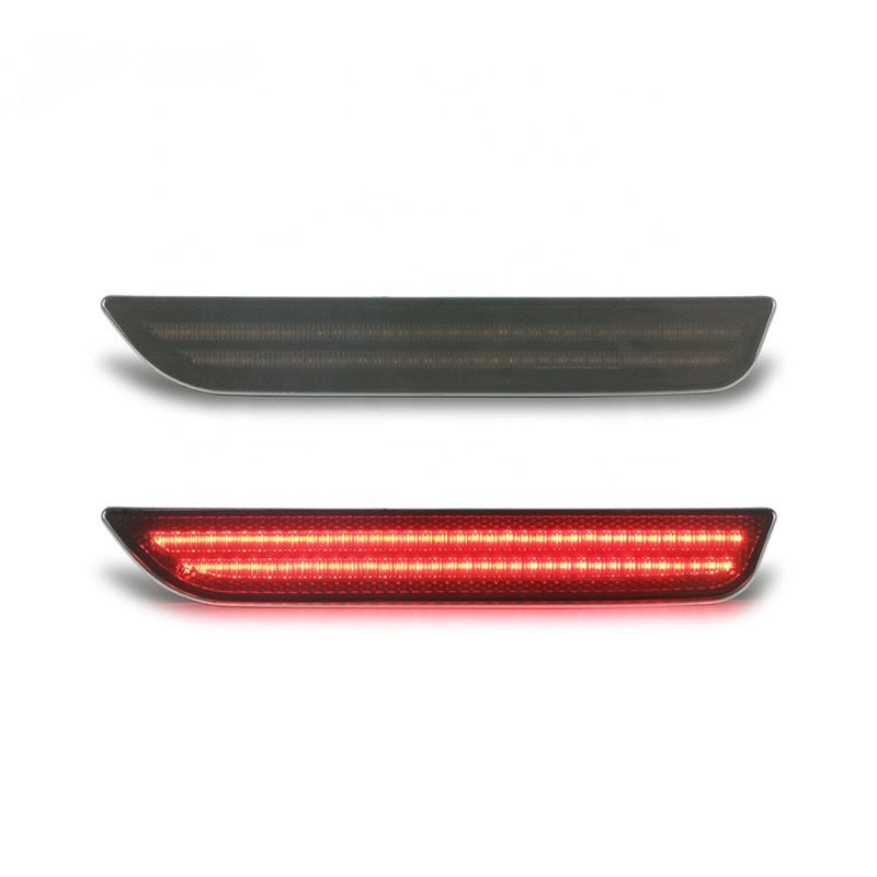 Smoked LED Rear Side Marker Lights for 2015-2023 Ford Mustang