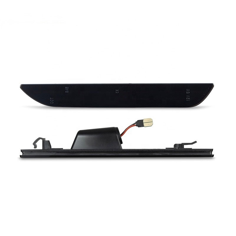 Smoked LED Rear Side Marker Lights for 2015-2023 Ford Mustang