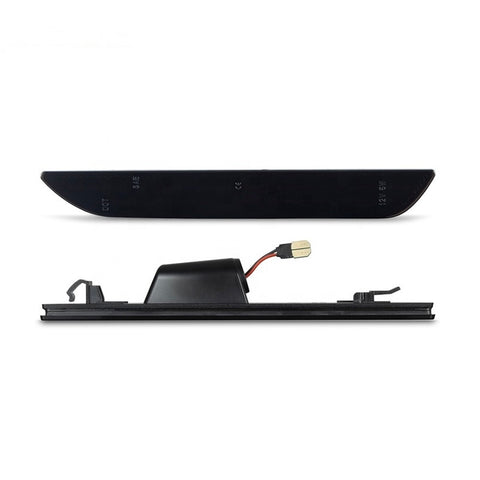 Smoked LED Rear Side Marker Lights for 2015-2023 Ford Mustang