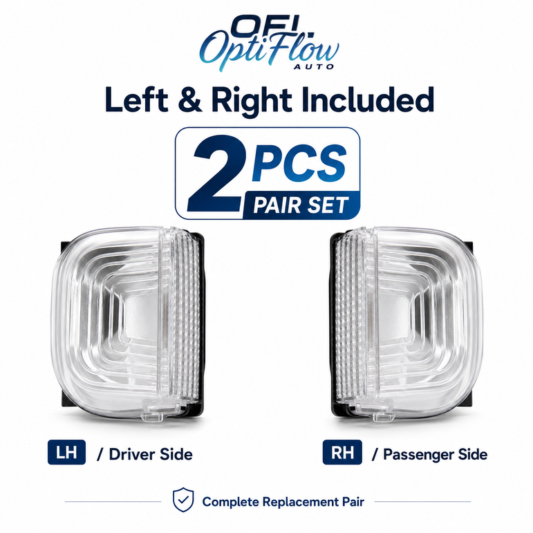 LED Wing Mirror Turn Signal Indicator for Mercedes-Benz Sprinter W907 W910 (2018-2024) - E-Mark Certified - OEM 9109064600