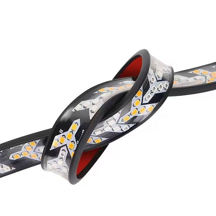 60" / 48" LED Tailgate Light Bar - Fishbone Arrow Style - Sequential Turn Signal & Brake Strip for Trucks (F150, Silverado, Ram, Tacoma)