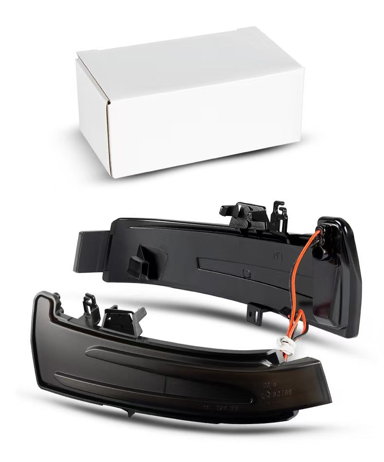 Smoked Black / OEM Clear LED Side Mirror Turn Signal Light for Mercedes-Benz W204 W212 W176 W221 CLA CLS - Upgrade Style - A2129067401