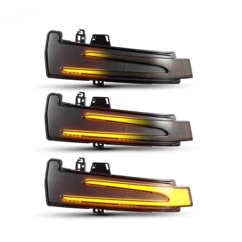 Smoked Black / OEM Clear LED Side Mirror Turn Signal Light for Mercedes-Benz W204 W212 W176 W221 CLA CLS - Upgrade Style - A2129067401