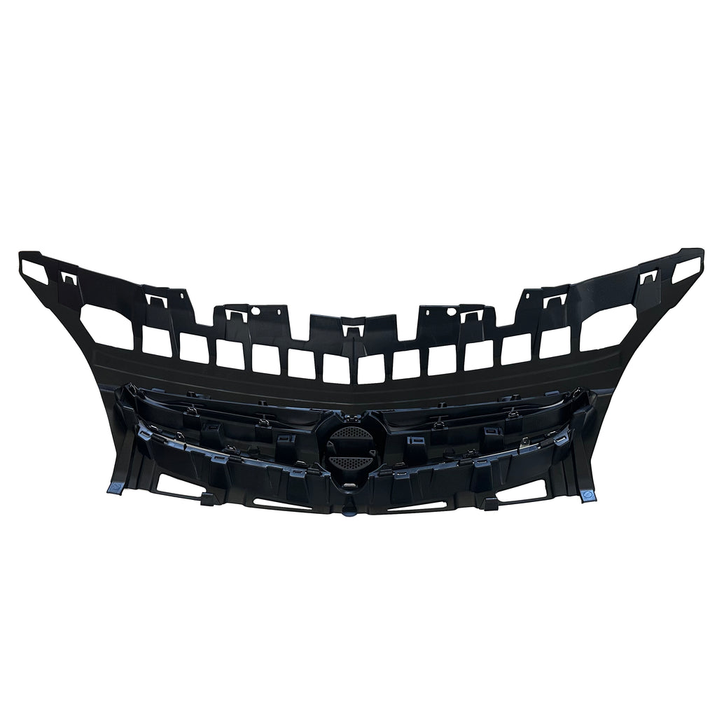 Front Bumper Radiator Grille Set for Opel / Vauxhall Astra J (2012-2015 Facelift) - OEM 13368852 / 13387218 - Premium Chrome Finish