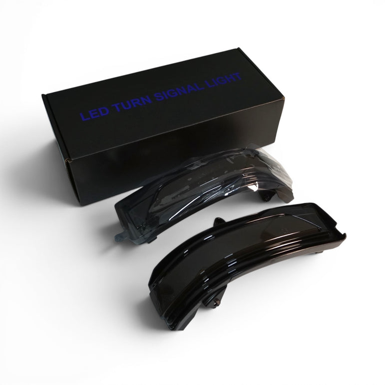 Smoked Sequential LED Mirror Turn Signal Lights for 2019-2022 Ram 1500 DT