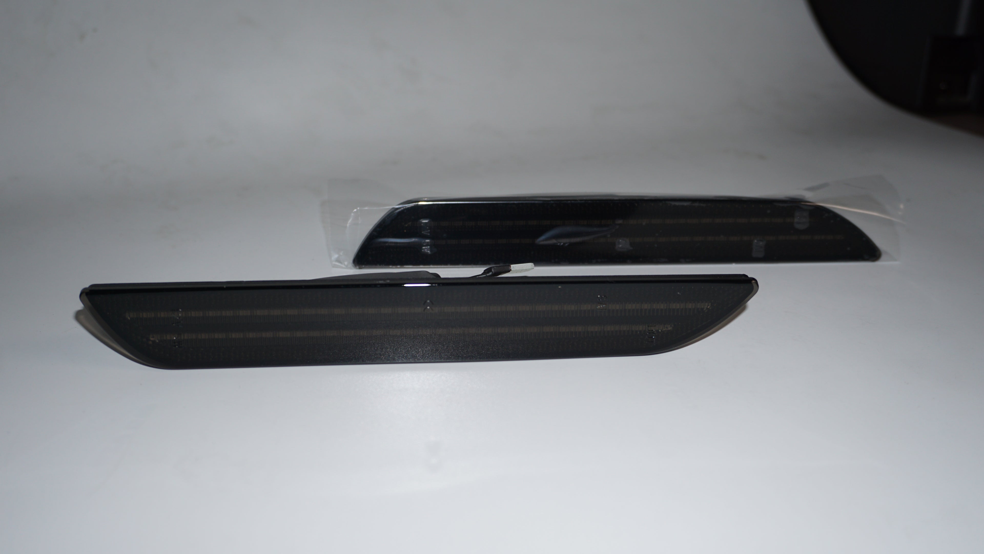 Smoked LED Rear Side Marker Lights for 2015-2023 Ford Mustang