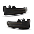 Smoked Black / OEM Clear LED Side Mirror Turn Signal Light for Mercedes-Benz W204 W212 W176 W221 CLA CLS - Upgrade Style - A2129067401