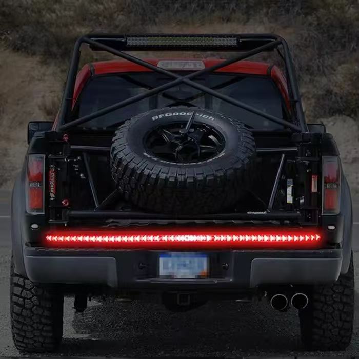 60" / 48" LED Tailgate Light Bar - Fishbone Arrow Style - Sequential Turn Signal & Brake Strip for Trucks (F150, Silverado, Ram, Tacoma)