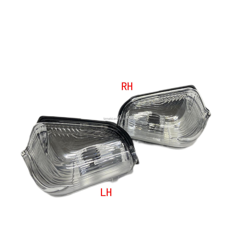 Crystal Clear Side Mirror Turn Signal Lights for Mercedes Sprinter T1N / Dodge / Freightliner (1995-2006) - Modern Upgrade - E-Mark Certified