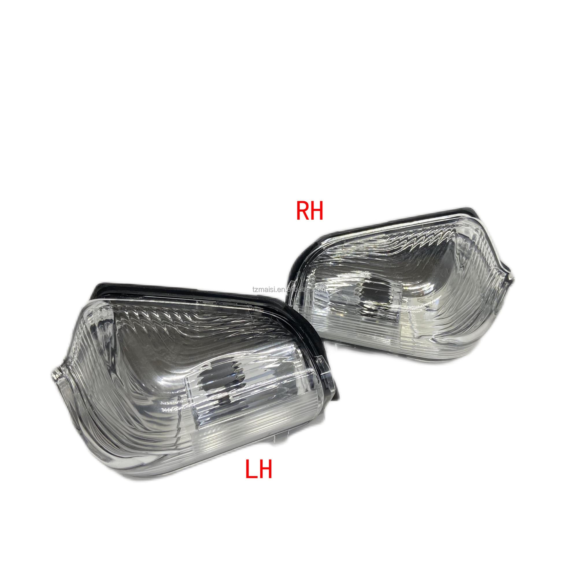 Crystal Clear Side Mirror Turn Signal Lights for Mercedes Sprinter T1N / Dodge / Freightliner (1995-2006) - Modern Upgrade - E-Mark Certified