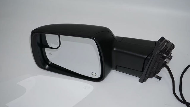 2019-2025 Ram 1500 DT High-Trim Textured Towing Mirror Assemblies | 15/11-Wire Left Right Pair
